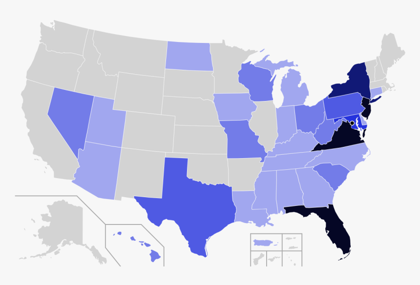 States With No Income Tax, HD Png Download, Free Download