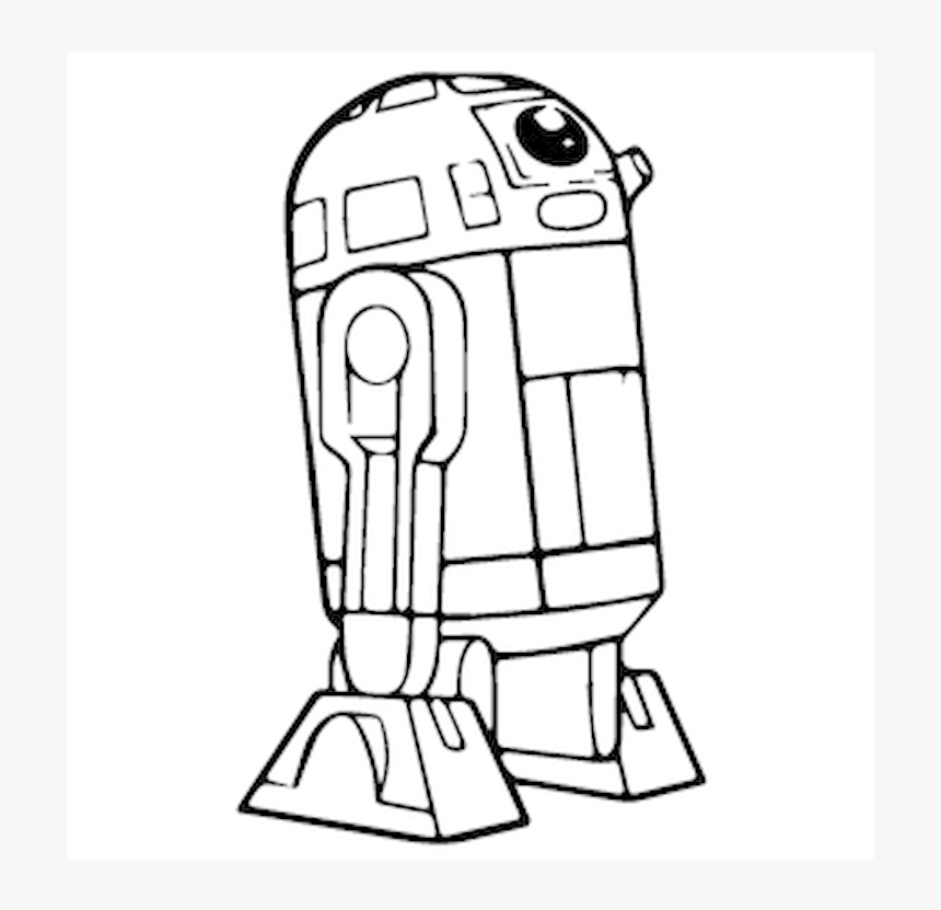 R2 D2 Vinyl Decal Sticker

size Option Will Determine - Illustration, HD Png Download, Free Download