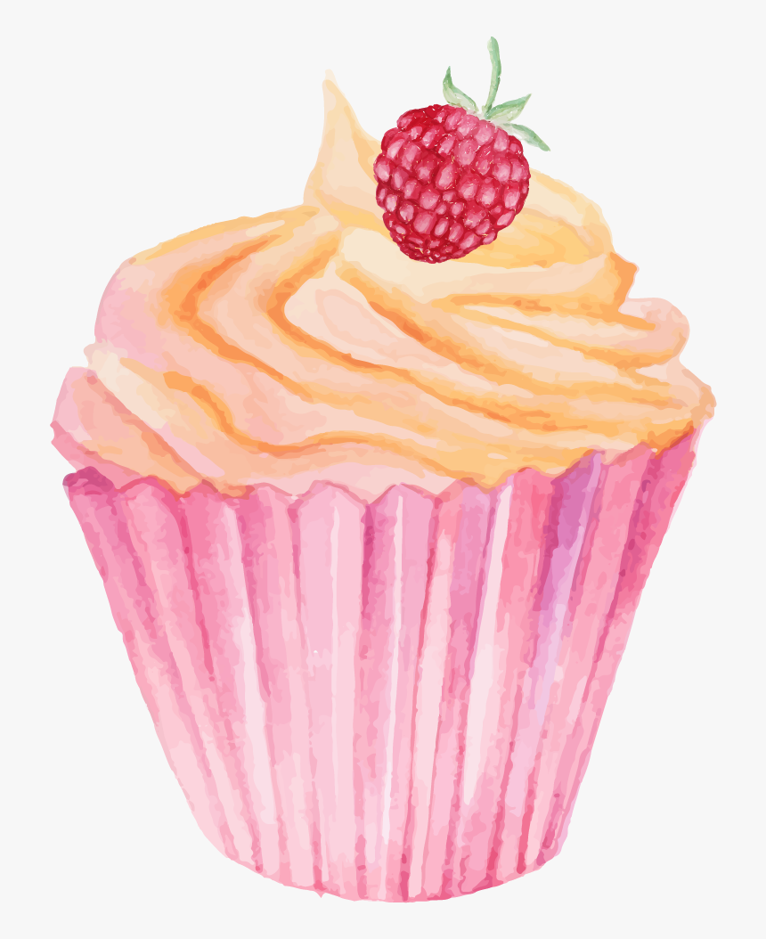 Transparent Background Cupcake Pink Png, Png Download, Free Download