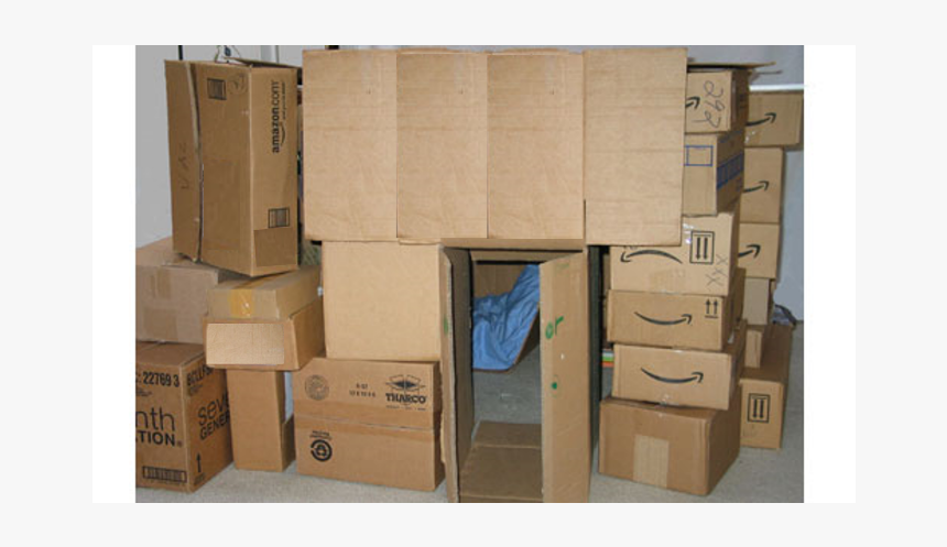 A Box Fort - Kid Forts, HD Png Download, Free Download