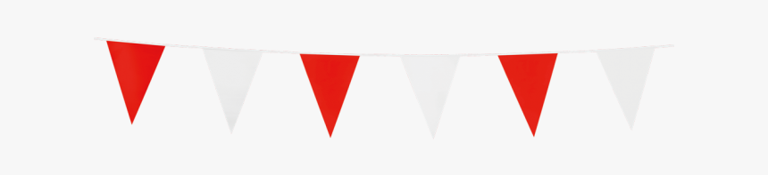 Bunting Pe 3m - Red And White Bunting Flags, HD Png Download, Free Download