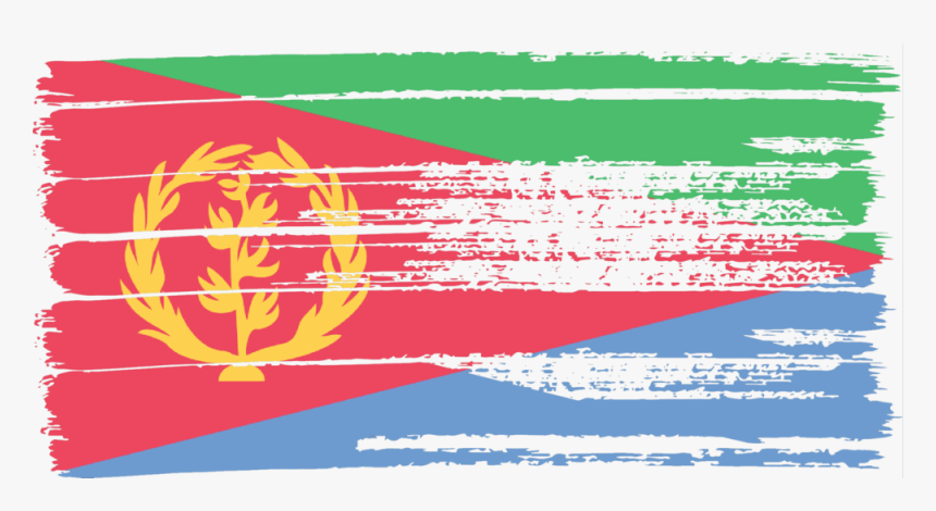 Eritrean Flag Paint 80%, HD Png Download, Free Download