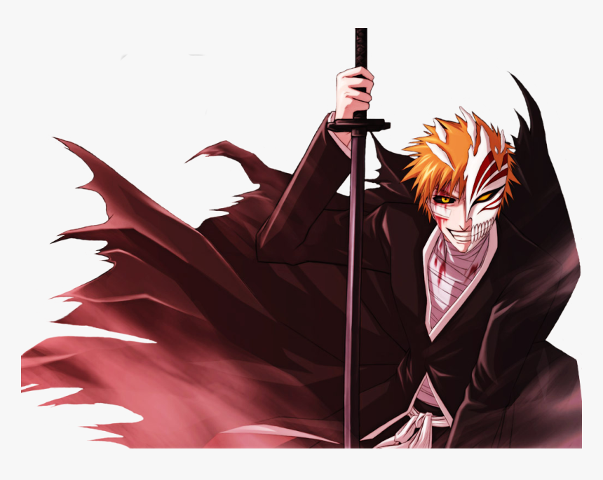 Ichigo Kurosaki Hollow Form 1 , Png Download - Bleach Ichigo Kurosaki Hollow, Transparent Png, Free Download