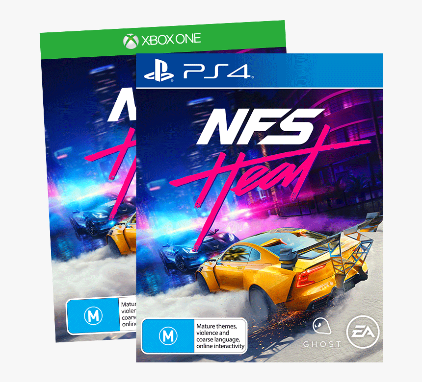 Nfs Heat Ps4 Xb1 - Need For Speed Heat Ps4 Cover, HD Png Download, Free Download