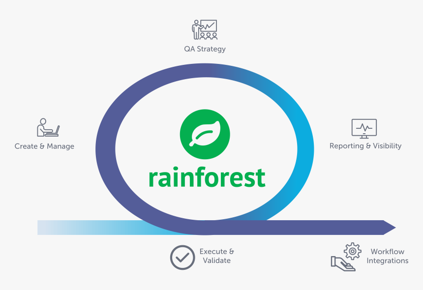 Rainforest Qa Workflow - Rainforest, HD Png Download, Free Download