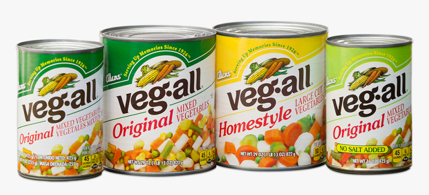 Veg All Original Mixed Vegetables 29 Oz Can , Png Download - Canned Vegetables Transparent Png, Png Download, Free Download