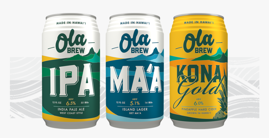 The-cans - Ola Brew Pineapple Cider, HD Png Download, Free Download