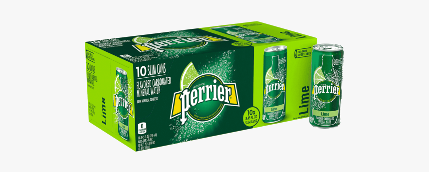 Perrier Slim Cans Lemon, HD Png Download, Free Download