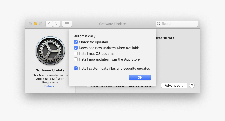 Mac Software Update Notification, HD Png Download, Free Download