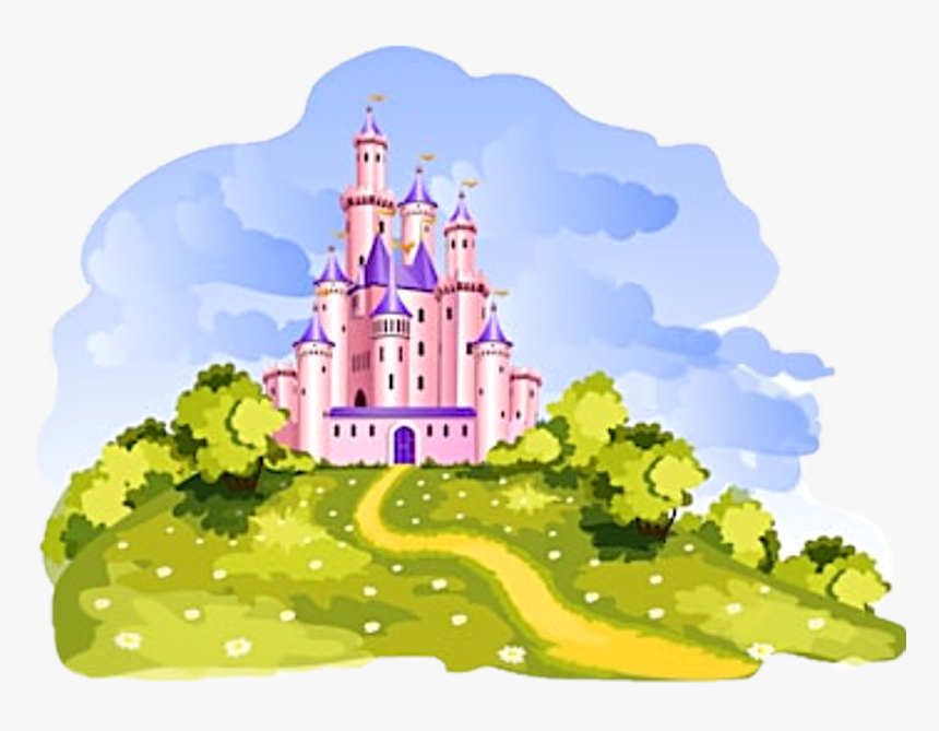 #castle #pink #princess #kingdom #fantasy #makebelieve - Beautiful Palace Clipart, HD Png Download, Free Download