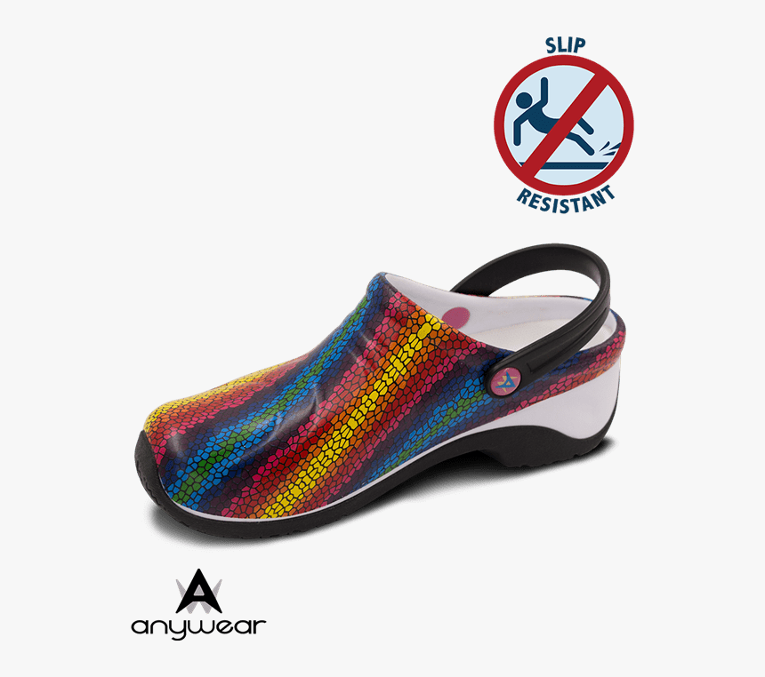 Anywear Navy Glitter Clogs, HD Png Download, Free Download
