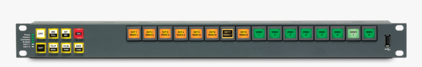 Front Panel Of The Rcp 16lcd Hardware - Audac Cpr12, HD Png Download, Free Download