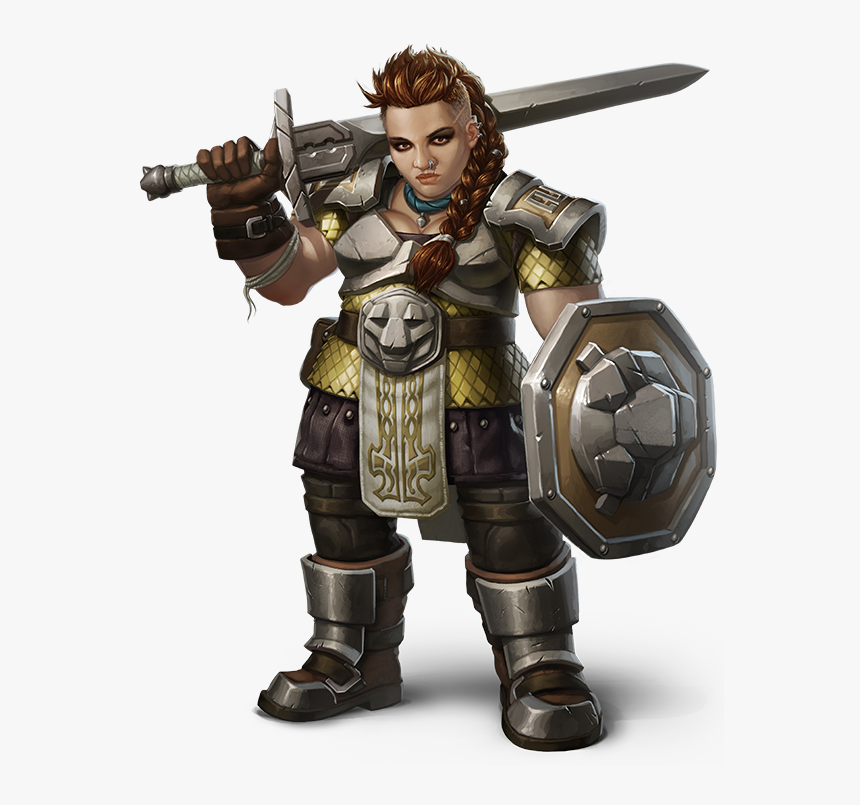 View Samegoogleiqdbsaucenao Female Dwarf Warrior , - Sword Coast Legends Dwarf, HD Png Download, Free Download