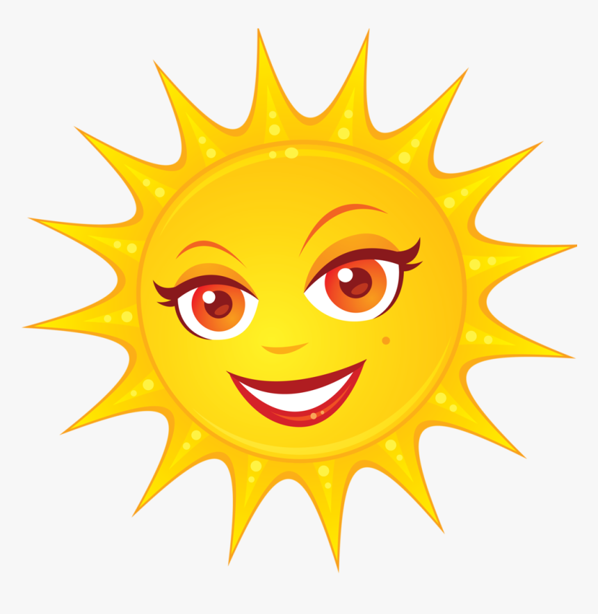 Солнце С Лицом - Hot Summer Sun, HD Png Download, Free Download