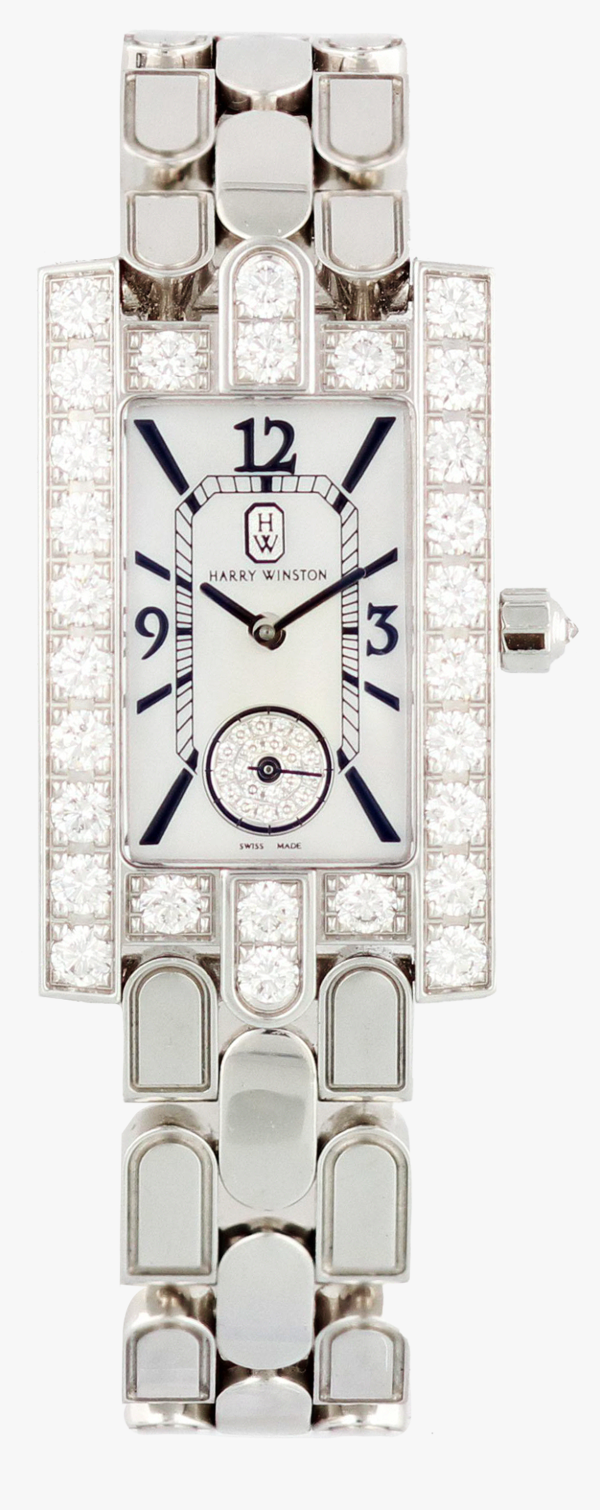 Harry Winston Avenue Dimond 310/lqw Ladies Watch - Analog Watch, HD Png Download, Free Download