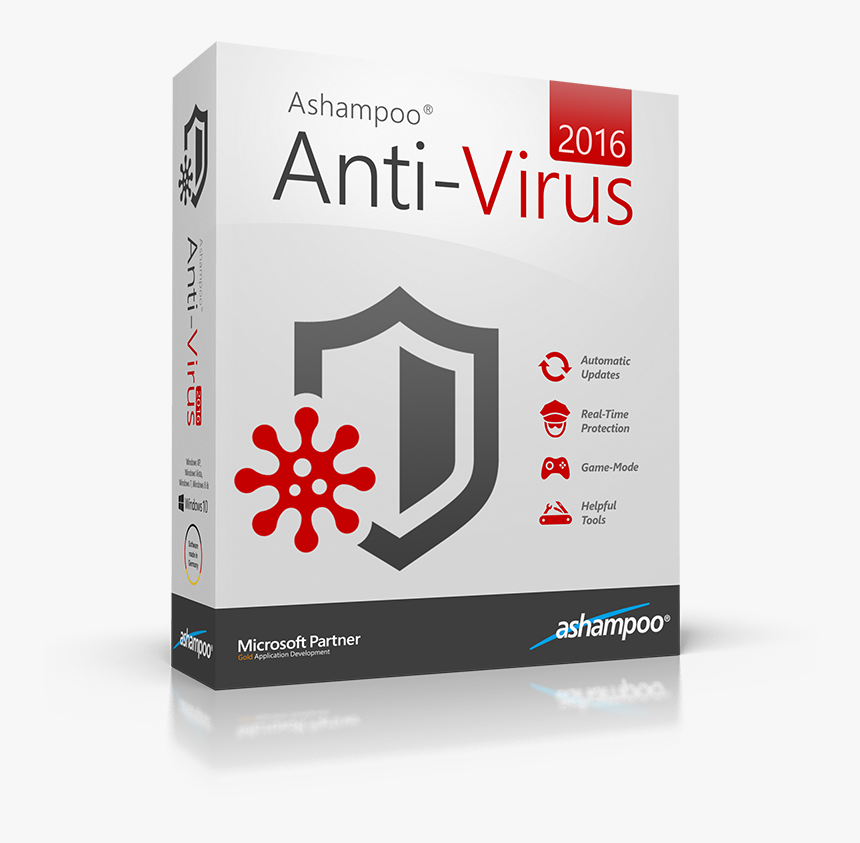 Ashampoo Anti Virus 2016, HD Png Download, Free Download