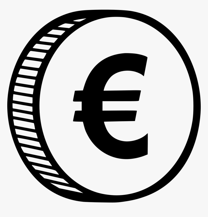 Png File Svg - Euro Coin Icon Png, Transparent Png, Free Download