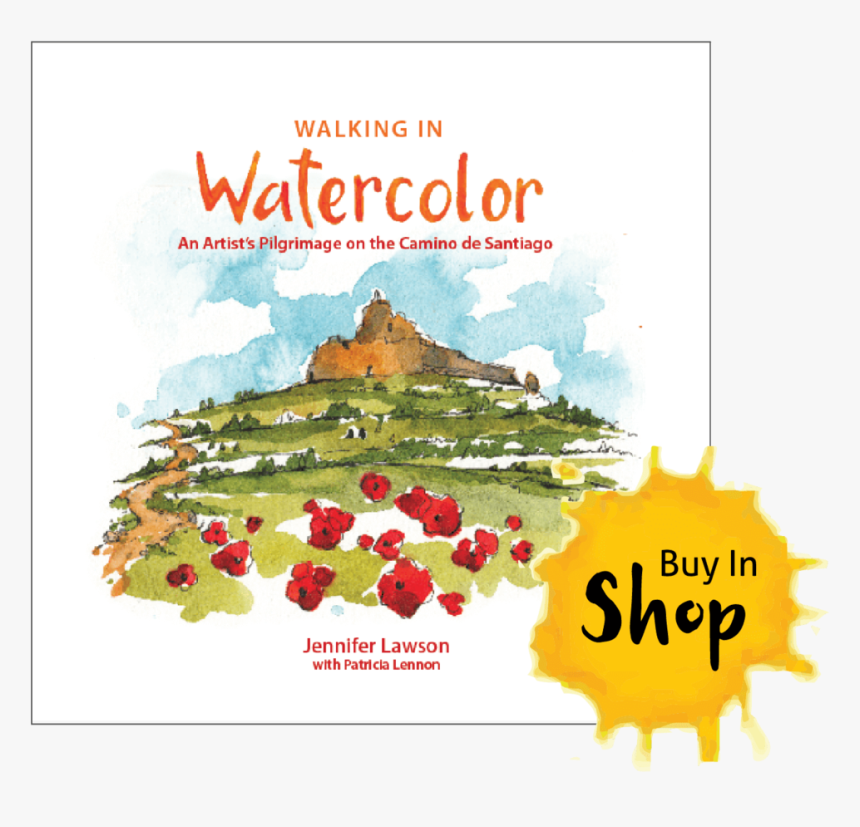 Bookpage 3-01 - Walking In Watercolor: An Artist's Pilgrimage On The, HD Png Download, Free Download