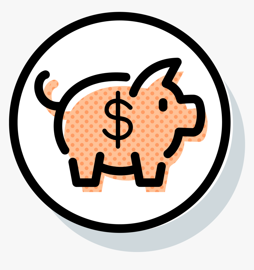 Piggybank Icon - Clip Art, HD Png Download, Free Download