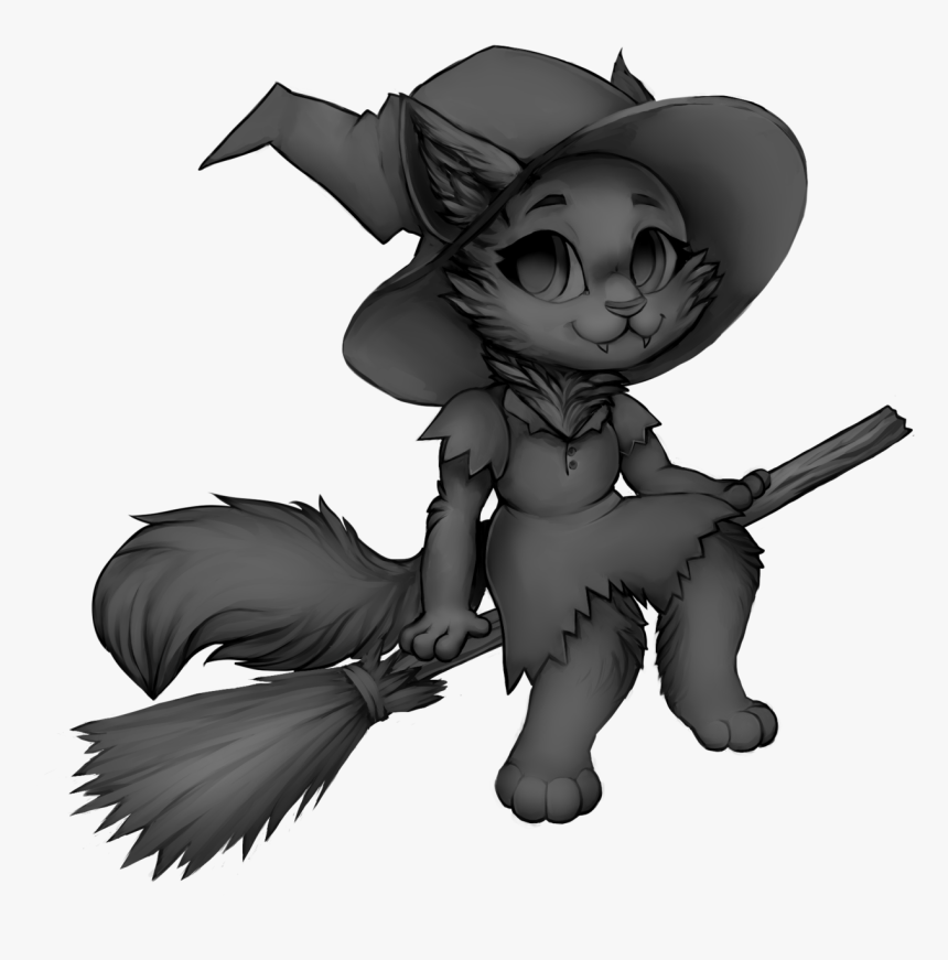 Tumblr Os63n3prrj1umgtvqo7 R1 - Furvilla Witch Cat Base, HD Png Download, Free Download