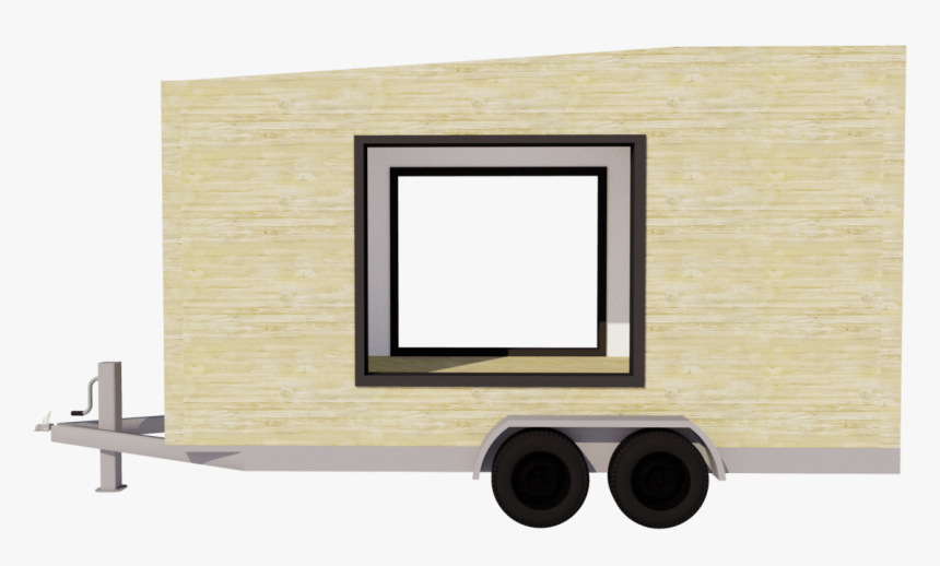 Tilde"s Multi-functional Roll Out Tiny House Design - Plywood, HD Png Download, Free Download