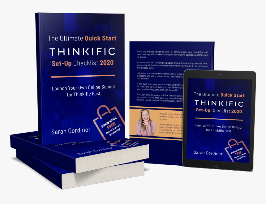 Thinkific Bok Cover - Book, HD Png Download, Free Download