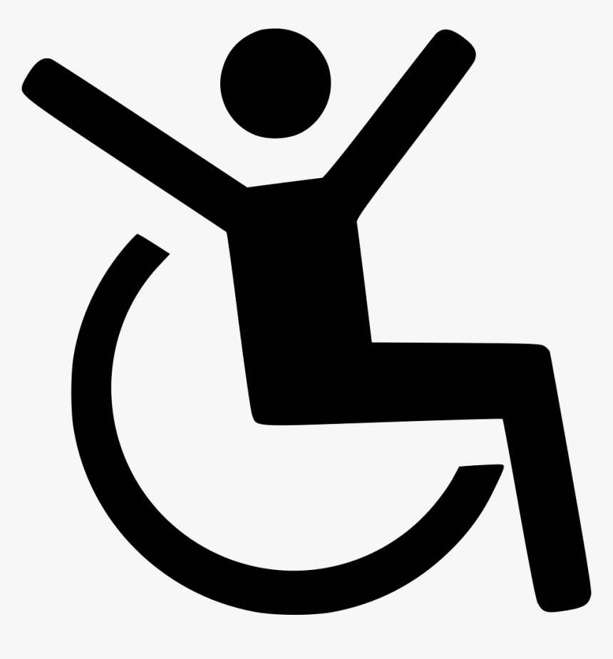 Wheelchair Happy - Happy Wheelchair Icon, HD Png Download, Free Download