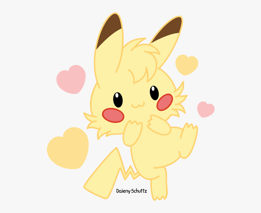 Chibi Pikachu By Daieny - Pikachu Daieny, HD Png Download, Free Download