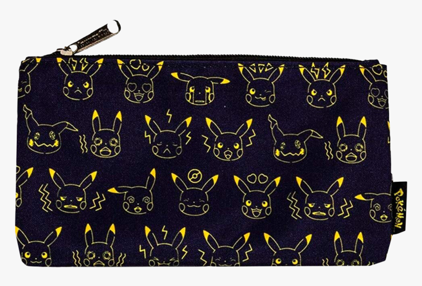 Pikachu Expressions Print 8” Pencil Case - Pencil Case, HD Png Download, Free Download