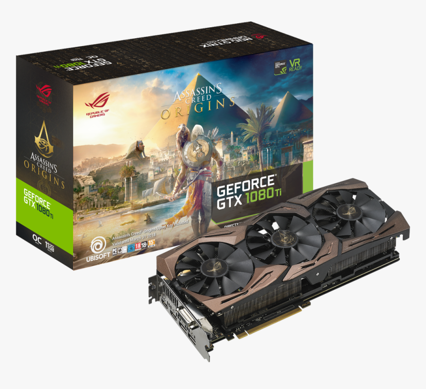 Asus Strix 1080 Ti Assassin's Creed, HD Png Download, Free Download