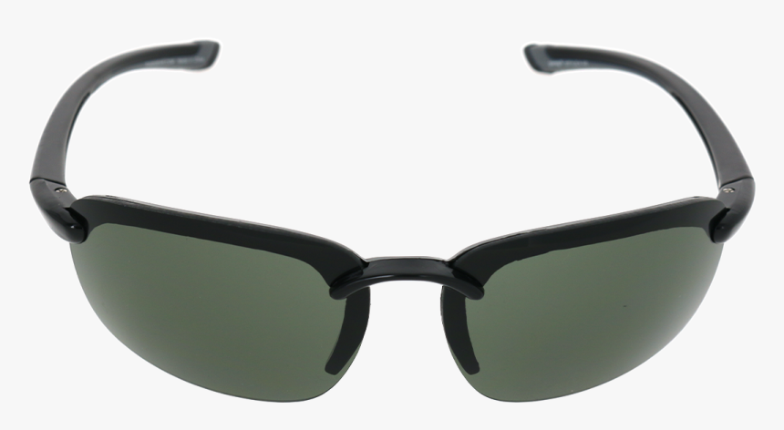 Shiny Black Frame G15 Lens - Sunglasses, HD Png Download, Free Download