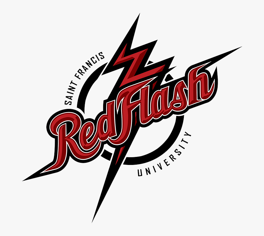 Saint Francis Red Flash Logo - Saint Francis University, HD Png Download, Free Download