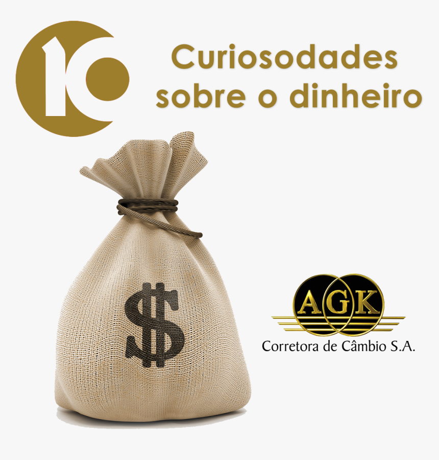 Imagem Do Artigo 10 Curiosidades Sobre O Dinheiro - Bag Of Money, HD Png Download, Free Download