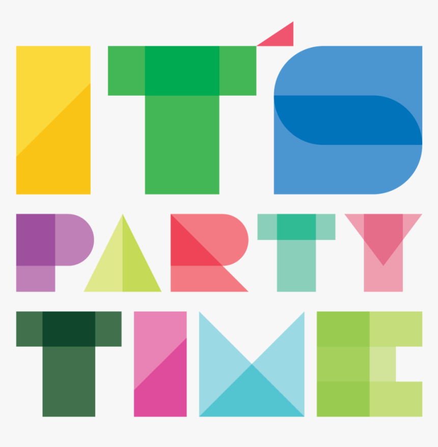 It"s Party Time Icon-06 - Graphic Design, HD Png Download, Free Download