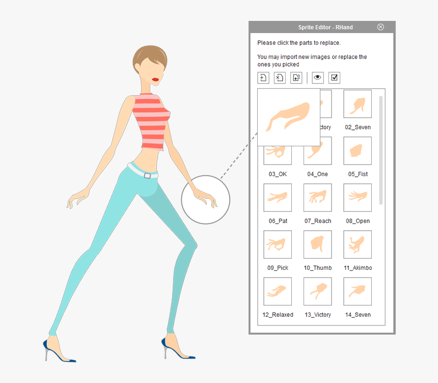 2d Character Creation - 2d Character Maker, HD Png Download, Free Download