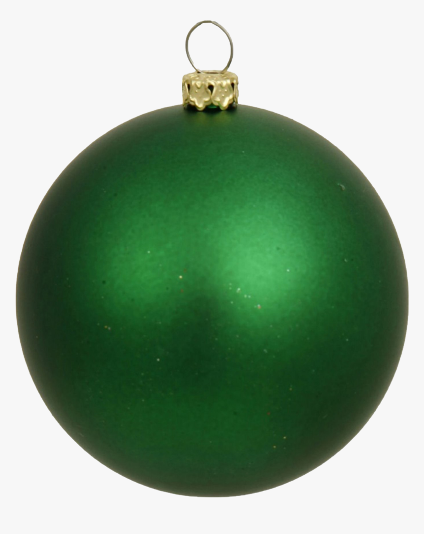 Green Christmas Ball Png Image - Png Decoration Christmas Ball, Transparent Png, Free Download