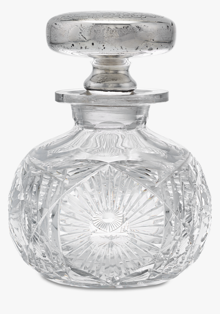 Cut Glass Perfume Bottle - Perfume, HD Png Download, Free Download