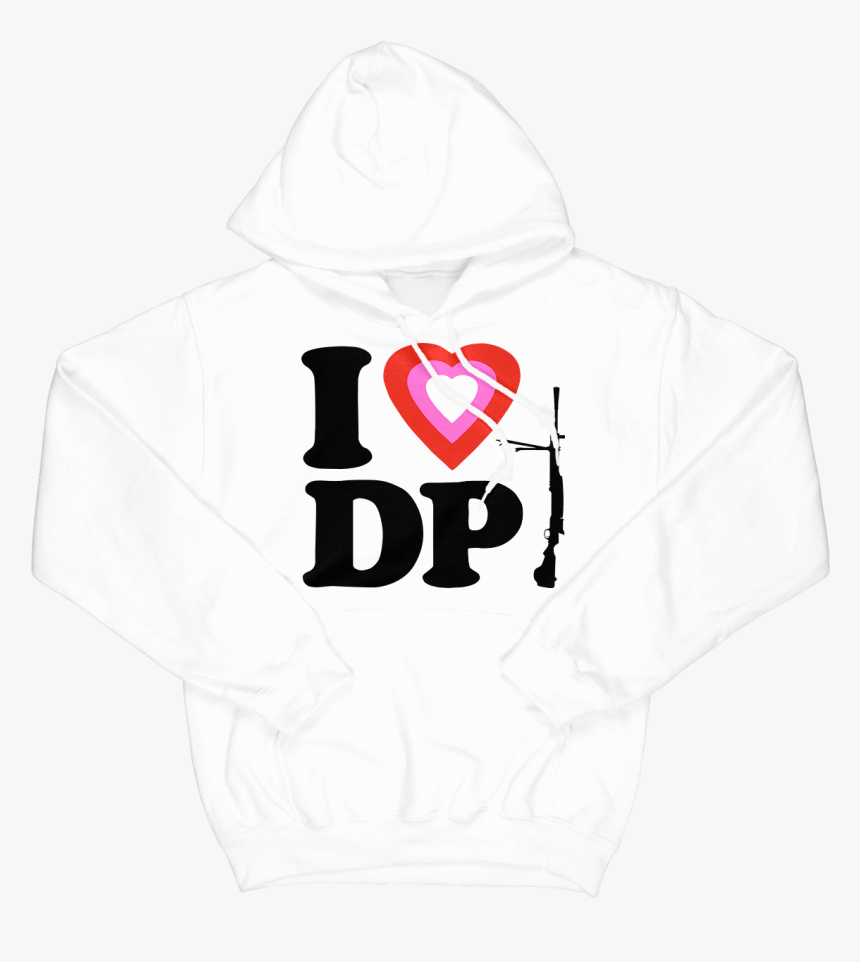 I Love Dp-28 Hoodie - Hoodie, HD Png Download, Free Download