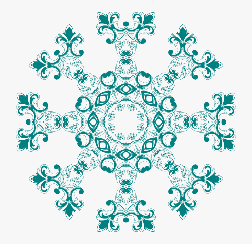 Line Art,flower,symmetry - Portable Network Graphics, HD Png Download, Free Download