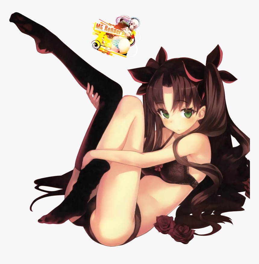 Fate Extra Rin Hentai, HD Png Download, Free Download