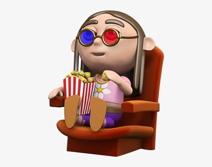 Watching Movie Cartoon Png, Transparent Png, Free Download