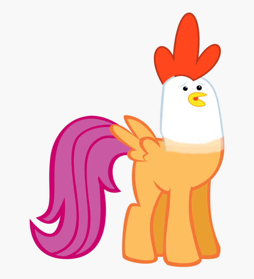 Body Swap, Chicken, Head Swap, Safe, Scootachicken, - Little Pony Friendship Is Magic, HD Png Download, Free Download
