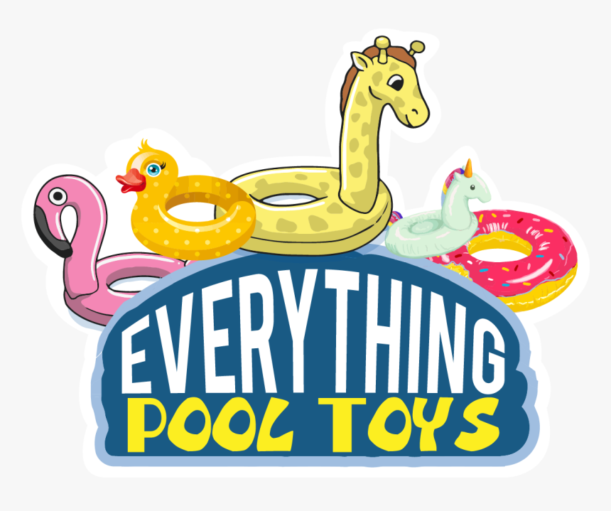 Everything Pool Toys - Cartoon, HD Png Download, Free Download