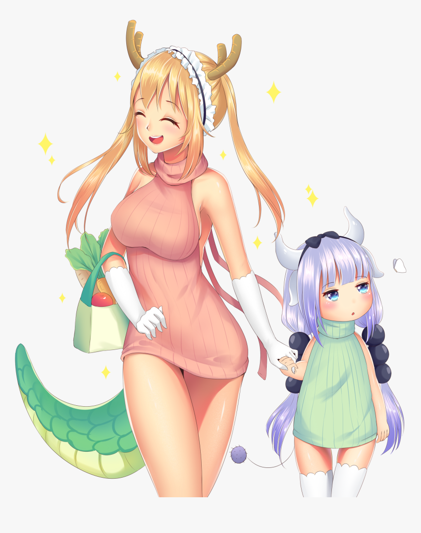 Miss Kobayashis Dragon Maid Kanna Naked, HD Png Download - kindpng