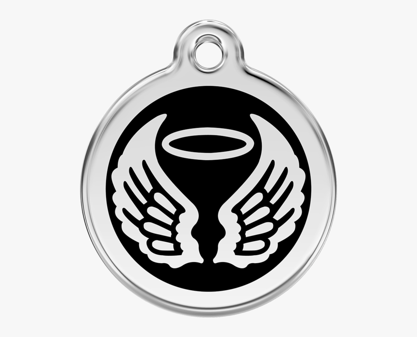 Angel Wings Id Tag - Pet Tag, HD Png Download, Free Download