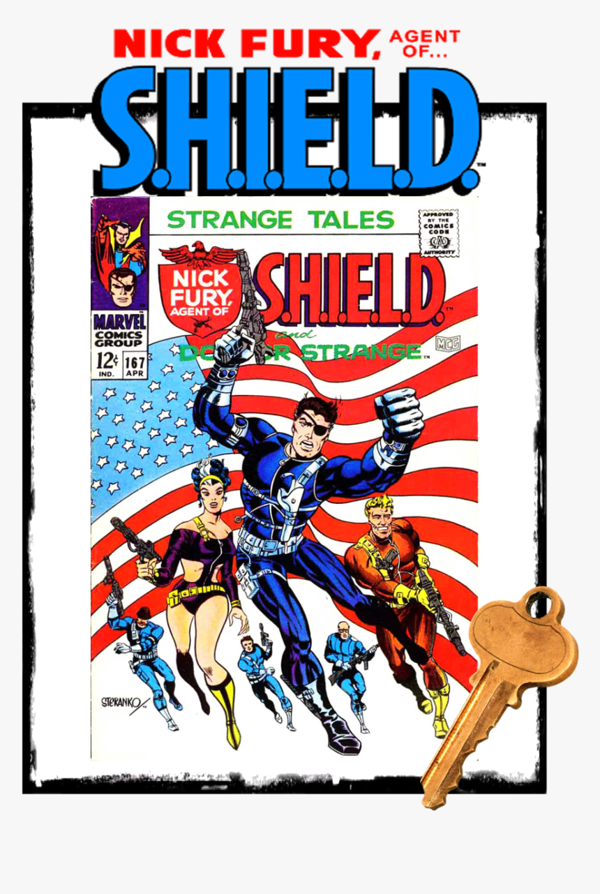 Original Nick Fury Comics, HD Png Download, Free Download