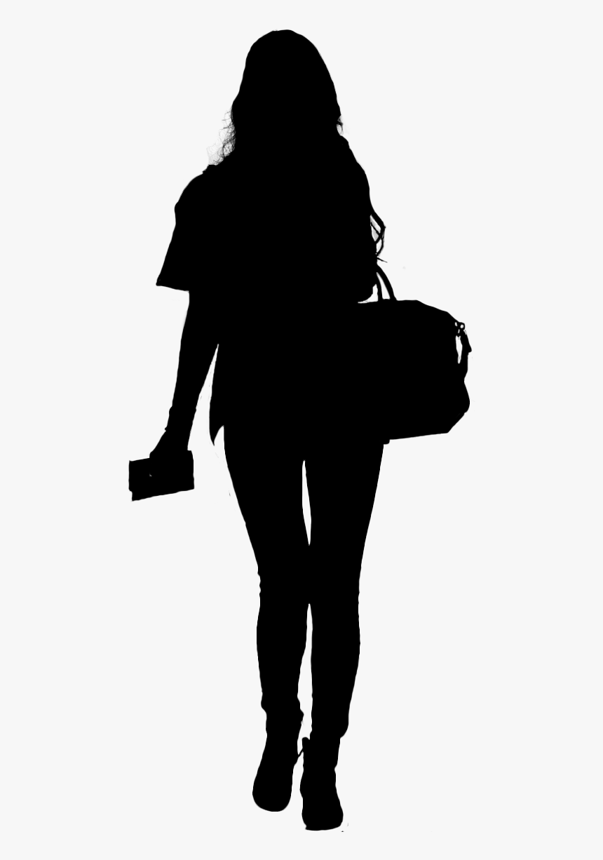 Image Photograph Silhouette Portable Network Graphics - Model Silhouette Png, Transparent Png, Free Download