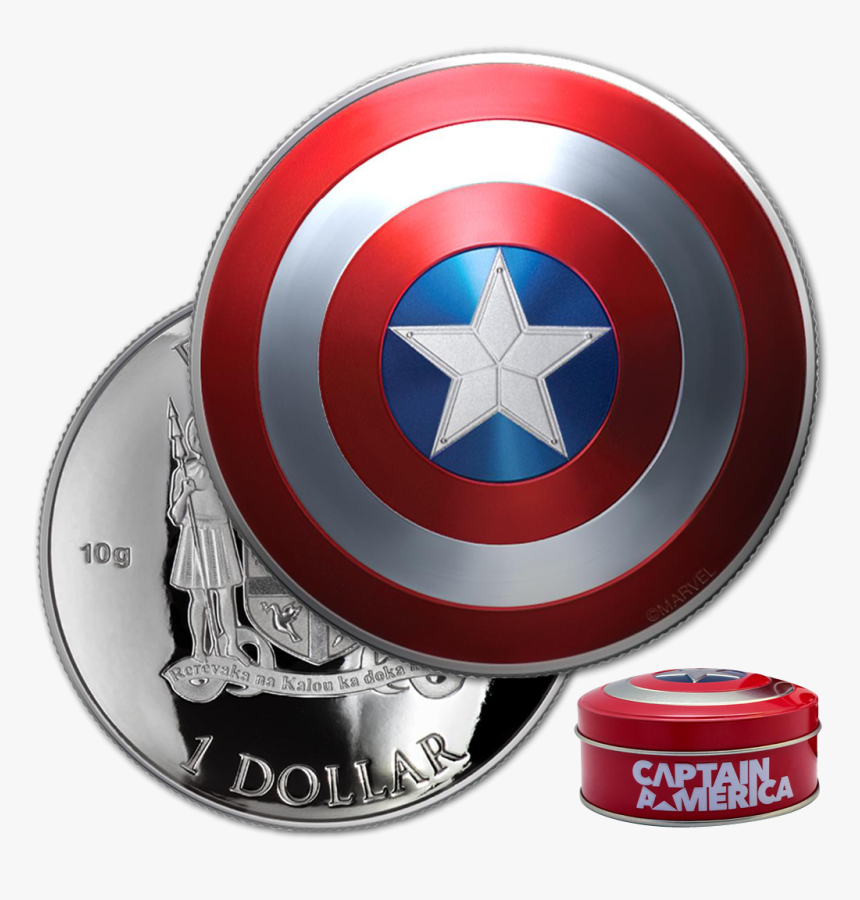 Ikfid11940 1 - Marvel Captain America Shield Coin, HD Png Download, Free Download