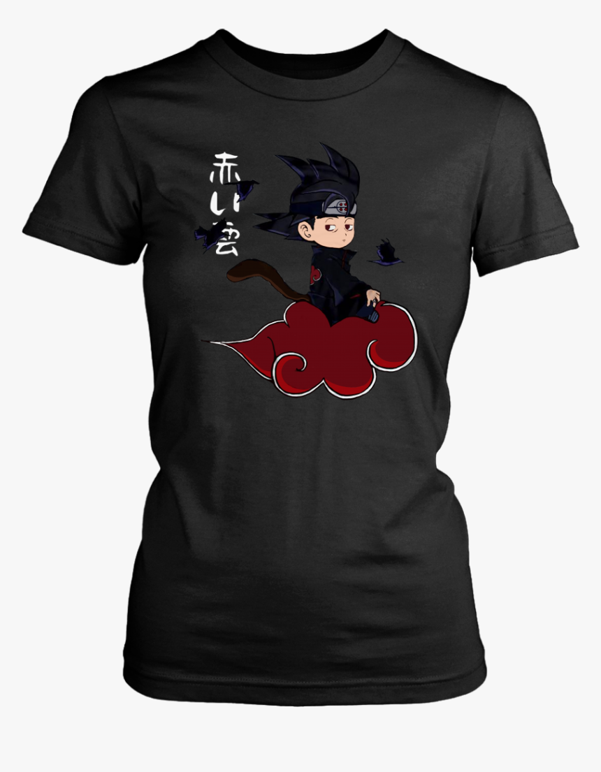 Itachi Uchiha Akatsuki Red Cloud Dragon Ball Naruto - Mulan T Shirt Design, HD Png Download, Free Download