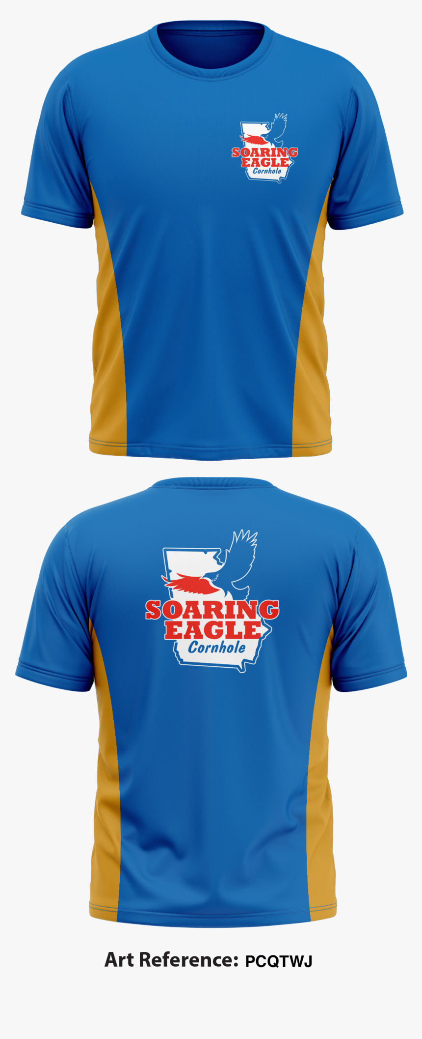 Soaring Eagle Cornhole Short Sleeve Performance Shirt - Shirt, HD Png Download, Free Download
